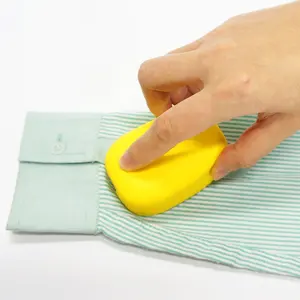 Новый дизайн Прачечная стиральная силиконовая щетка для очистки ткани