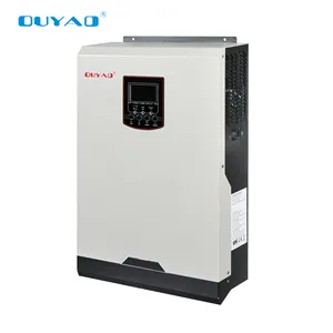 Onduleur solaire hybride mppt, 3kw, 3000w, sans batterie