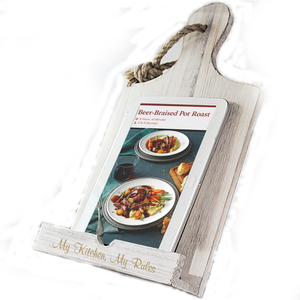 <span class=keywords><strong>Planche</strong></span> à découper suspendue en bois de haute qualité, support pour <span class=keywords><strong>iPad</strong></span> - Product Image 4