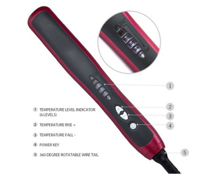 Sắt bán buôn giá như đã xem trên tv vẻ đẹp sao tóc ép tóc bàn chải gorgeous <span class=keywords><strong>flat</strong></span> sắt - Product Image 2