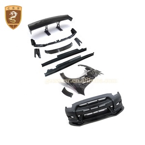Alto <span class=keywords><strong>precio</strong></span> <span class=keywords><strong>de</strong></span> parachoques del coche cuerpo adecuado para <span class=keywords><strong>GTR</strong></span> <span class=keywords><strong>R35</strong></span> facelift VAS estilo kit <span class=keywords><strong>de</strong></span> cuerpo - Product Image 5