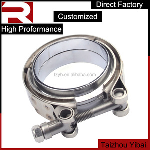 <span class=keywords><strong>2</strong></span>,5 "Universal V Band Male & Female Flansch Clamp Kit Für turbo/auspuffrohr - Product Image 1