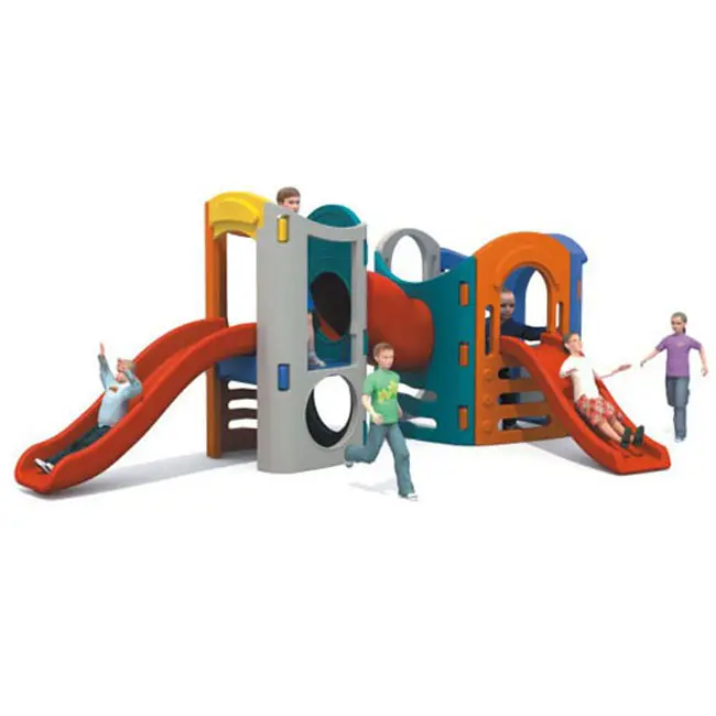 Alta qualidade lâminas de plástico playground indoor ao ar livre crianças swing e slide play set para as crianças