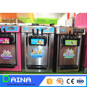 Altri distributori automatici di <span class=keywords><strong>snack</strong></span>/Pre-raffreddamento Italiano di frutta soft serve ice cream macchina/camerun macchina per il gelato - Product Image 5