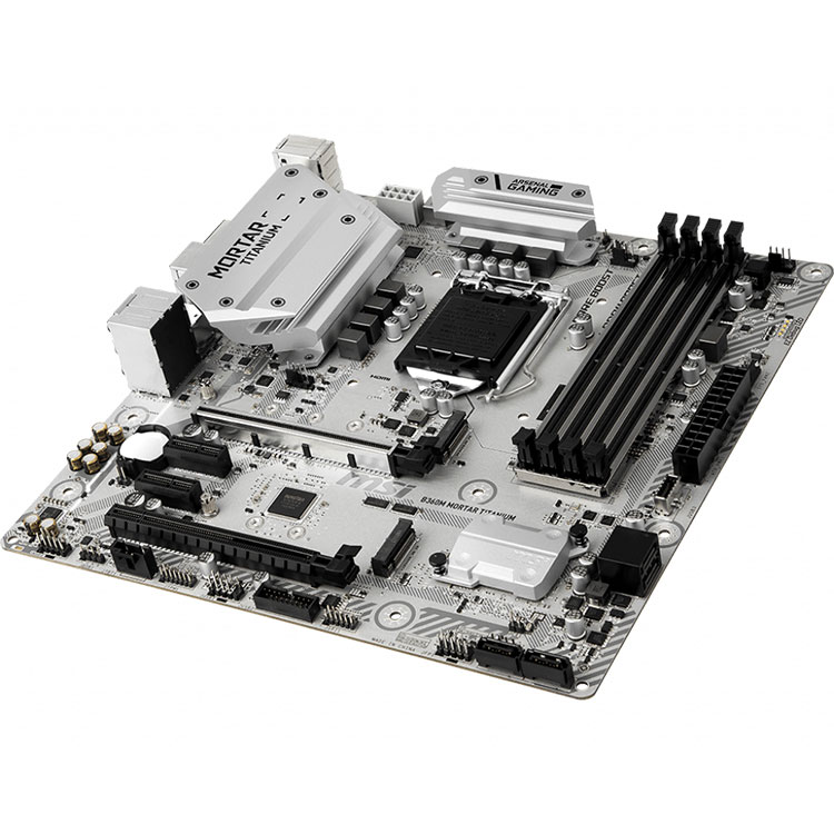 マザーボードMSI B360M MORTAR TITANIUM+ cpu セット B360M MORTAR TITANIUM | MSI マザーボード Intel B360チップセット