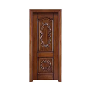 सागौन ठोस लकड़ी के दरवाजे/ठोस ओक दरवाजा/ठोस राख दरवाजा अनुकूलित डिजाइन