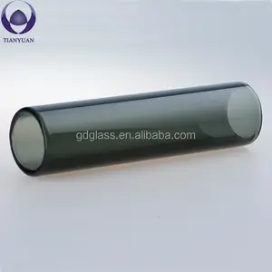 Diameter 3.5-300 Mm Borosilikat Transparan Hitam Pipa Kaca