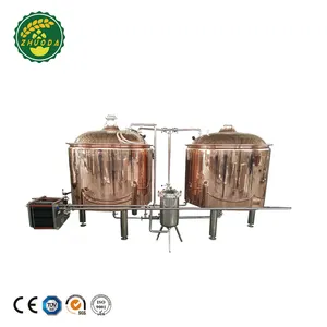 Homemade Beer Processing Equipment Carefully Customized With Red Copper