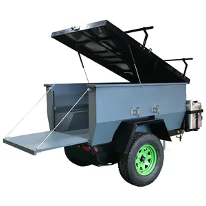 Manley RV Mới Nhỏ Siêu Nhẹ Trọng Lượng Gấp Lên Lều Du Lịch Camper Trailer