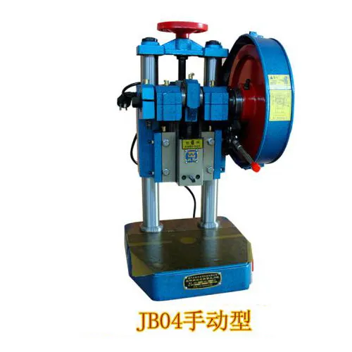 JB04 1 ton kleine manuelle pedal bank power presse stanzen maschine