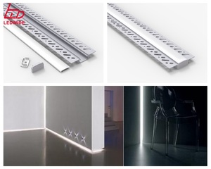 Diffuseur de carreaux en opale bleue, profil en aluminium pour bande Led - Product Image 2