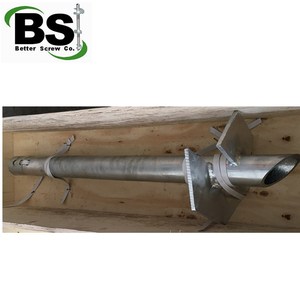 Pas de bruit ou de vibration pendant l'installation pieux hélicoïdaux à arbre rond de haute qualité fondation sous-jacente à vis au meilleur prix - Product Image 2