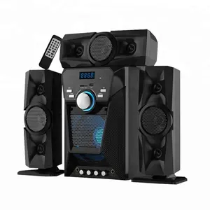 Museeq 3.1 Multimedia Audio Bluetooth Speakers Subwoofer Stereo System Powered Amplifier Bass Speakers for Party TV Home Theatre