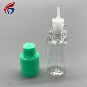 Logo imprimé unique forme épreuve des enfants nicotine 3 ml en plastique pet avec dameur et cap e bouteille d'huile - Product Image 1