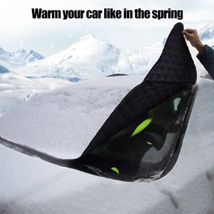 Couverture de <span class=keywords><strong>pare</strong></span>-<span class=keywords><strong>brise</strong></span> de voiture couverture magnétique de <span class=keywords><strong>grêle</strong></span> et de neige housse de protection de voiture de taille personnalisée - Product Image 4