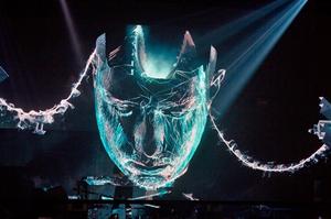 3D chiếu ba chiều vải màn hình trong suốt nhìn xuyên qua ba chiều lưới cao cấp thể loại màn hình chiếu - Product Image 6