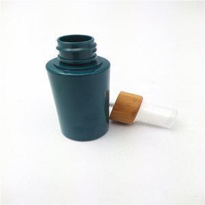 ODM Fournisseur ODM Usine RUIPACK OEM Bouteille de distributeur de lotion en plastique ronde personnalisée avec pulvérisateur à <span class=keywords><strong>brume</strong></span> en bambou Fabricant/vente en gros - Product Image 2