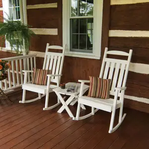 Wood Chairs Patio Furniture Antique Rocking Chair