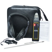 Stéthoscope électronique automobile compact à haute sensibilité, capteur de bruit automobile, indicateur LED, 100 Hz - 10 kHz, alimenté par batterie