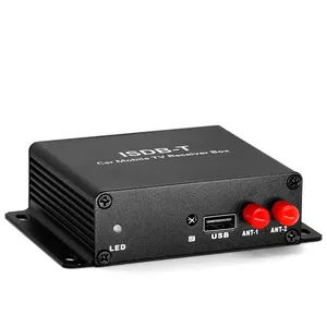 Dua Tuner Mobil Penuh Satu Seg ISDB-T untuk Jepang, brasil ISDB-T Digital TV Receiver Box, filipina ISDB-T S20