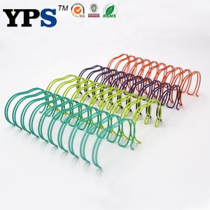 Pengikat ungu berkualitas tinggi dengan gulungan kawat pengikat <span class=keywords><strong>Loop</strong></span> cincin ganda ujung bersudut 90 derajat-konstruksi logam awet - Product Image 3