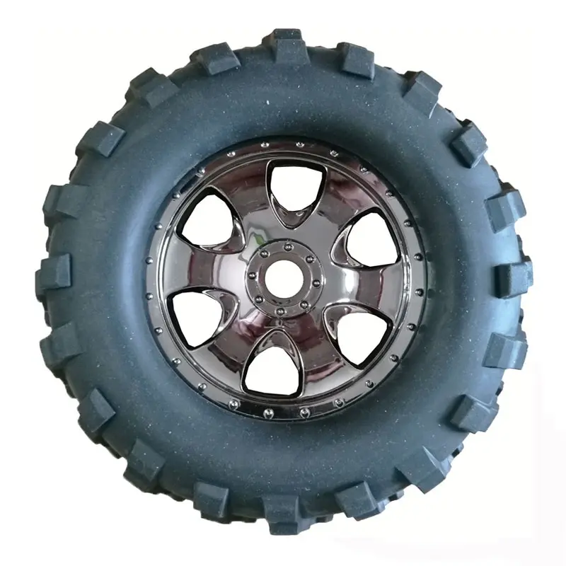 160mm diameter rubber PU wheel for remote control vehicle toy car