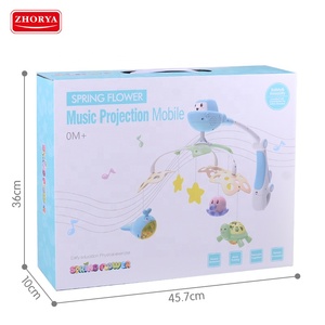Letto Matrimoniale musicale Campana per la Vendita Elettrico Oceano Po 'Di Luce di Proiezione Giocattolo Musicale Del Bambino Morbido Giocattolo di Plastica ABS A Batteria Giocattolo - Product Image 6