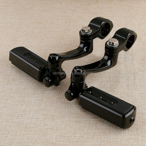 XF2103133-07-B Repose-pieds universels pour <span class=keywords><strong>moto</strong></span>, garde-<span class=keywords><strong>moteur</strong></span> 1-1/4\" 32mm, repose-pieds mâle pour Honda Harley Suzuki - Product Image 5