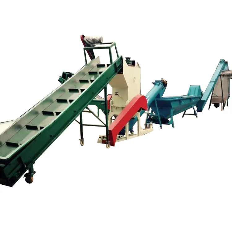 Pet Bottle Washing Line Industrial Plastic Recycling Washing Machine Assembly Line