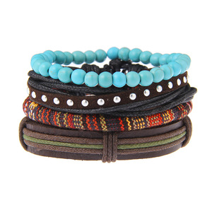<span class=keywords><strong>Bracelet</strong></span> en <span class=keywords><strong>cuir</strong></span> noir tressé avec ancre de bateau en <span class=keywords><strong>bois</strong></span>, symbole de foi <span class=keywords><strong>et</strong></span> d'amitié, vente en gros YWMT - Product Image 5