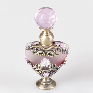 5 ml Fiore Del Metallo Mini <span class=keywords><strong>Profumo</strong></span> Glassato Bottiglia di Olio Bottiglie di olio Essenziale di Vetro Riutilizzabile Decorativo Vuoto Cuore <span class=keywords><strong>Rosa</strong></span> #58816,58783 - Product Image 2