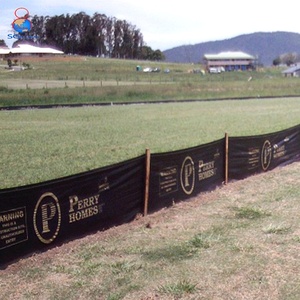 Géotextile tissé en PP, clôture anti-érosion, clôture de protection contre les sédiments - Product Image 1