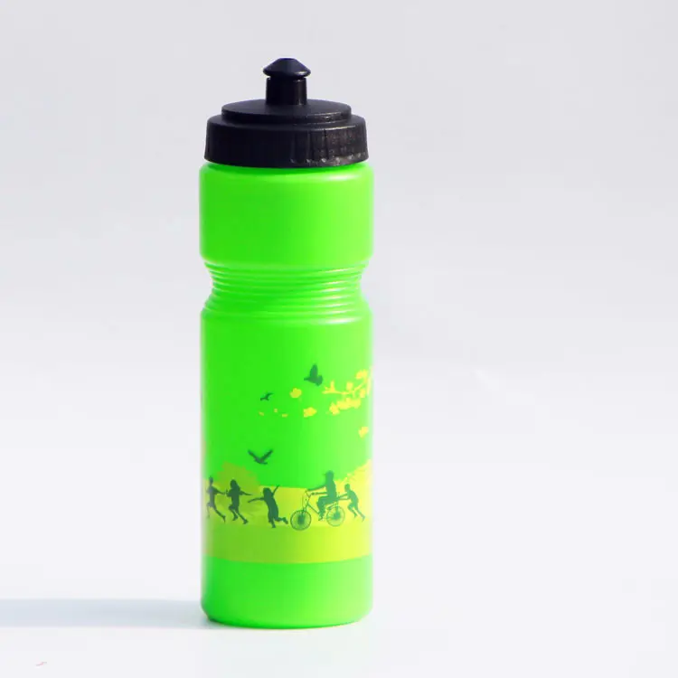 750 ml facile trasportare su misura di plastica bottiglia di sport