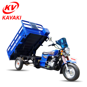200cc <span class=keywords><strong>motor</strong></span> refrigerado por aire tres ruedas Triciclo de carga motocicleta con parabrisas - Product Image 3