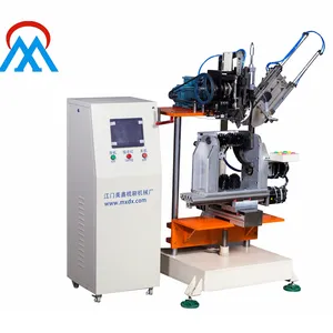 Meixin Automatic 4 Axis Tufting Making Machine Plastic Round Hair Brush Making Machine