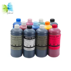 WINNERJET botella de recarga de 1000ml de tinta Stylus Pro de tinte/pigmento/sublimación/tinta para EPSON 7700, 9700, 7890, 9890, 7900, 9900 impresoras