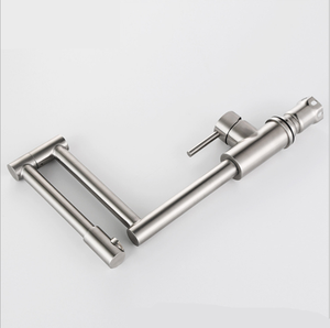 Robinet de cuisine rétractable pliable à bec pivotant, <span class=keywords><strong>mitigeur</strong></span> d'évier à poignée unique - Product Image 6