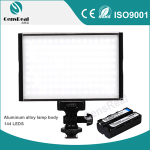 Ultrathin Hợp Kim Nhôm Đèn Cơ Thể LED-15B Dimmer Camera Ánh Sáng - Product Image 5