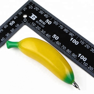 Mignon de bande dessinée fruits banane stylo à bille fournitures scolaires kawaii aimants stylo - Product Image 5