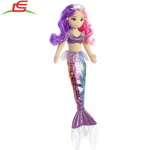 Aurora Monde Mer Scintille Arc Sirène Mer Iris En Peluche - Product Image 4