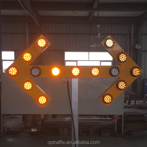 Di Động Cảnh Báo Giao Thông Nhấp Nháy An Toàn Hướng Mũi Tên Bảng Điều Chỉnh Bảng Nâng Thủy Lực LED Mũi Tên Hình Dấu Hiệu - Product Image 5