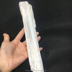 Venta al por mayor blanco natural rough <span class=keywords><strong>selenita</strong></span> cristal claro yeso - Product Image 6