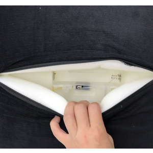 E244 Pulsating Vibrating Relaxation <strong>Pillow</strong> <strong>Sciatica</strong> Nerve Cushion Massaging Pad Back Pain Relief Lumbar Support Vibrating <strong>Pillow</strong> - Product Image 3