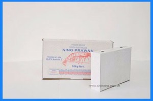 Lớp Phủ Sáp Hộp Carton Tủ Lạnh Carton Hải Sản Đông Lạnh Tôm Hộp Giấy Không Thấm Nước - Product Image 3