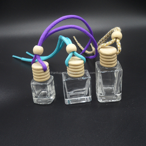 Bán buôn tất cả các loại xe treo nước hoa chai thủy tinh làm mát không khí chai - Product Image 6