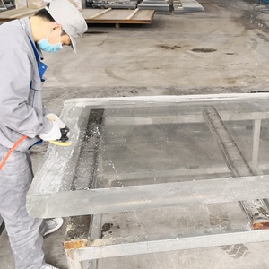 <span class=keywords><strong>Aquarium</strong></span> transparent en acrylique, grand poissons, bassin rond, transparent, pour projets aquatiques - Product Image 4