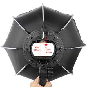 Triopo 90cm Speedlite Diffuseur Softbox Flash extérieur Octogone Parapluie Soft Box pour <span class=keywords><strong>Godox</strong></span> <span class=keywords><strong>Yongnuo</strong></span> - Product Image 3