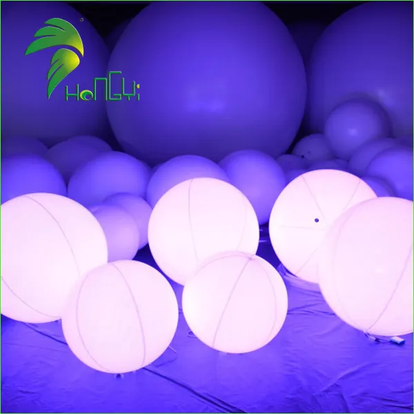 Hot Sale LED Zygote Interactive Air Crowed Party Balls / Hydrogen-Air Balloons / Inflatable LED Air Balloon DMX