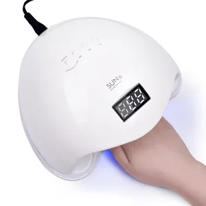 Professional Personalized Smart Sensor SUN 5 Desk Nail Dryer Lamp Solar Mini Table 48W UV Led Nail Lamp for Gel Nail Polish