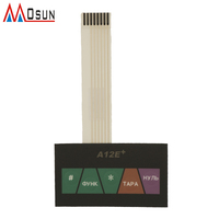 OEM panel de control serigrafía pcb teclado de membrana
